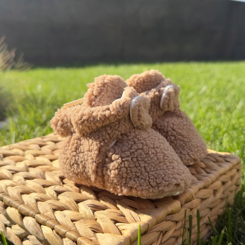 KUZU KUMAŞ KAYDIRMAZ TABANLI PATİK 