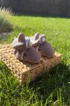 WAFFLE KUMAŞ KAYDIRMAZ TABANLI PATİK 