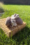 WAFFLE KUMAŞ KAYDIRMAZ TABANLI PATİK 
