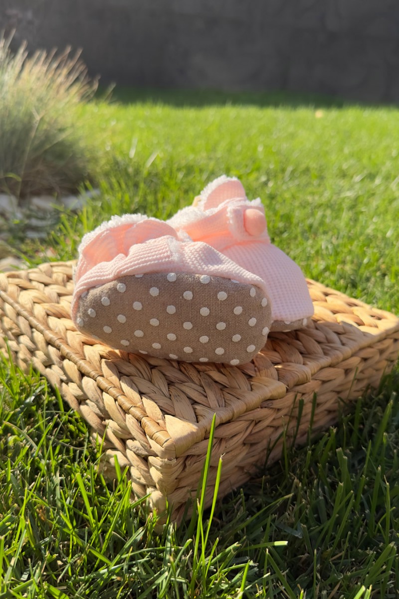 WAFFLE KUMAŞ KAYDIRMAZ TABANLI PATİK 