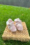 TRİKO KALP DESENLİ PEMBE PATİK TRİKO KALP DESENLİ PEMBE PATİK