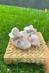 TRİKO KALP DESENLİ PEMBE PATİK TRİKO KALP DESENLİ PEMBE PATİK
