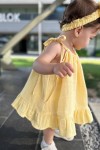 Müslin Elbise Sarı