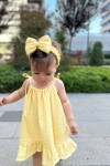 Müslin Elbise Sarı